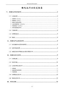 锂电池行业_综述报告