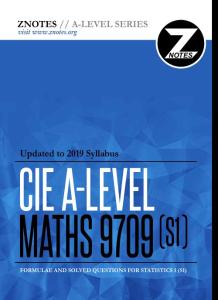 Alevel-CAIE考試局-as-maths-9709-statistics-1