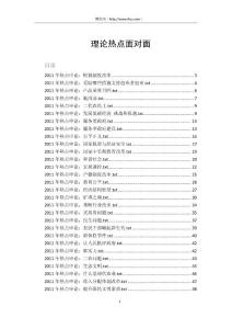 2011年熱點申論-理論熱點面對面