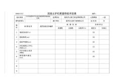 公路工程施工表格：115.混凝土護欄質量檢驗評定表