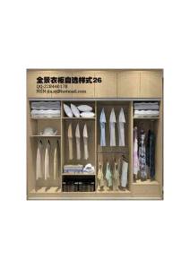 衣柜内部结构式样图