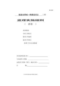 (群塔吊)監理實施細則2016【精選文檔】