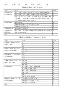 脊柱转移瘤评分