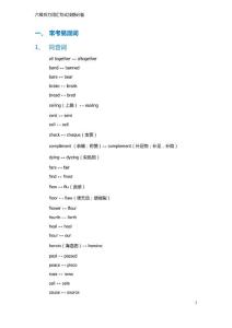 六級聽力詞匯句式技能必備（最全面總結(jié)）