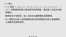 肩关节SLAP损伤的MRI诊断