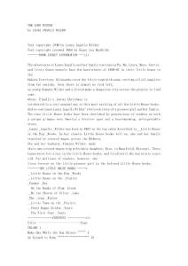 Laura Ingalls Wilder - Little House 06 - The Long Winter