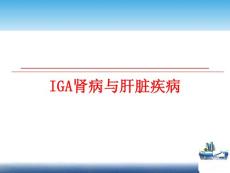 iga肾病与肝脏疾病