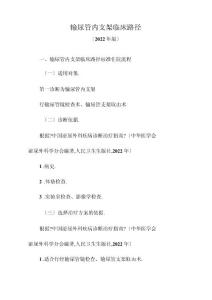 输尿管结石临床路径