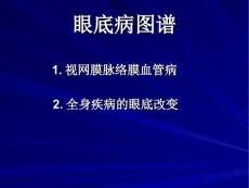 眼底病图谱课件