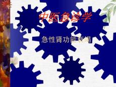《急性肾功能衰竭》