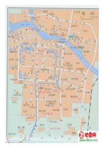 安徽省亳州市市区地图