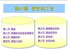 第六章 軟飲料工藝學