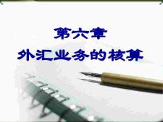 {業務管理}第六章外匯業務的核算1