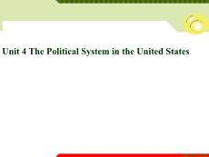 Unit 4 The Political System in the United States