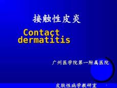接触性皮炎PPT课件