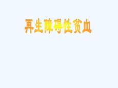 再生障碍性贫血（54页）