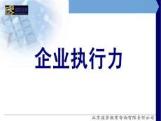 企业执行力