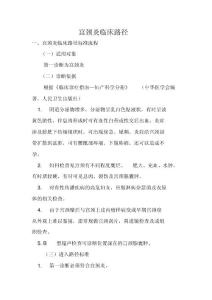 宫颈炎临床路径-