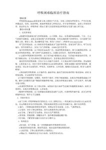 呼吸困难指南