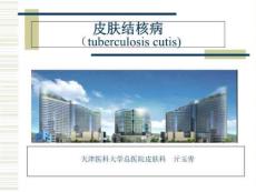 (医学课件)皮肤结核病课件亓玉青
