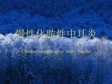 慢性化脓性中耳炎