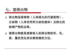 局部望诊分泌物、食指络脉