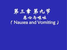 恶心呕吐评估