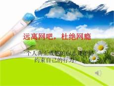 网瘾危害主题班会