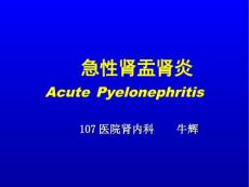 急性肾盂肾炎