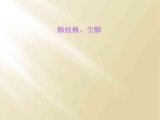 肺结核、尘肺