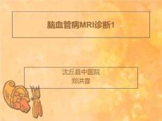 脑血管病MRI诊断