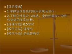 急慢性鼻炎变态反应性鼻炎