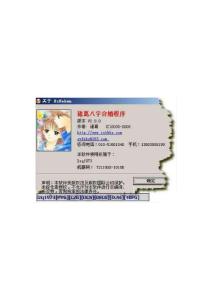 诸葛八字合婚程序 20