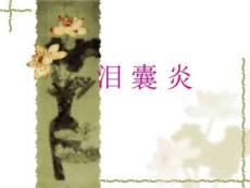 泪囊炎ppt教材课程