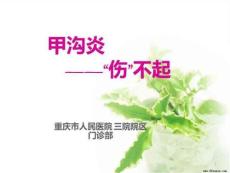 《甲沟炎概述》PPT课件