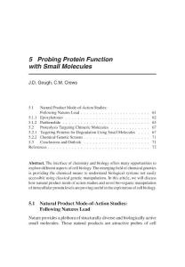 5-Probing Protein Function with Small Molecules