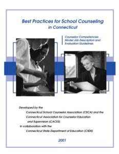 Best Practices for School Counseling