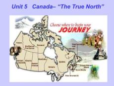 高一必修3 Unit5 Canada-the true north[Reading]