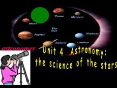 人教新课标必修三 Unit 4 Astronomy-Reading[阅读课件]