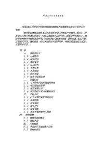 商業(yè)計(jì)劃書參考模本 8【薪酬管理類】