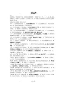 抑郁症自测