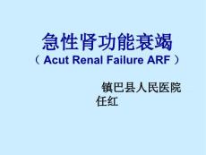 《急性肾功能衰竭》