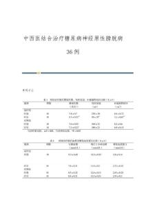 中西医结合治疗糖尿病神经原性膀胱病36例