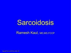 Sarcoidosis结节病