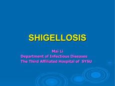 SHIGELLOSIS细菌性痢疾