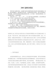 SWOT分析法