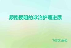 尿路梗阻的诊治护理进展