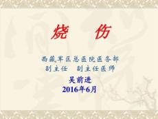烧伤电烧伤化学烧伤冻伤