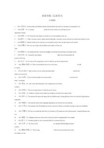 高考英語一輪復習語法專練三定語從句題組訓練