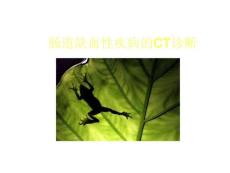 肠道缺血性疾病的ct诊断